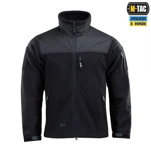 M-Tac Alpha Microfleece Gen.II Fleece Jacket-Sweatshirt. Black