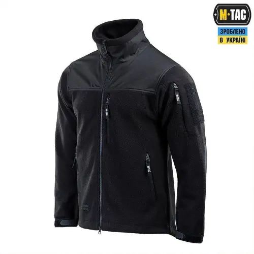 M-Tac Alpha Microfleece Gen.II Fleece Jacket-Sweatshirt. Black