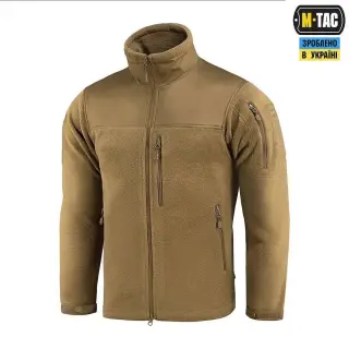 Флісова куртка-кофта M-Tac Alpha Microfleece Gen.II. Койот