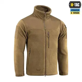 Флісова куртка-кофта M-Tac Alpha Microfleece Gen.II. Койот