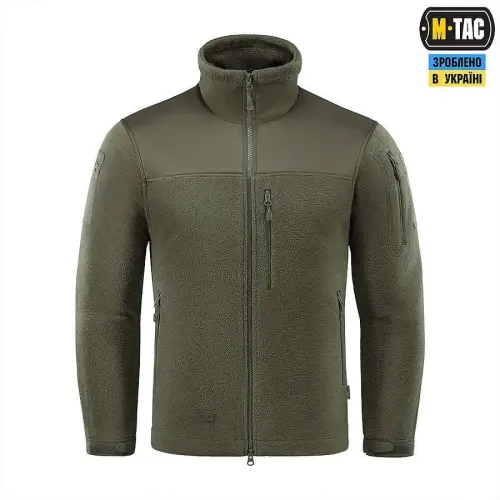 Флісова куртка-кофта M-Tac Alpha Microfleece Gen.II. Олива