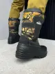 Теплі водонепроникні гумові чоботи на шнурівці "Аляска" - Фото 3