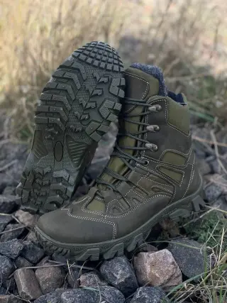 Берці Зимові олива PUM