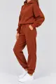 Women's knit suit, terracotta color, 244R9137 - Photo 2