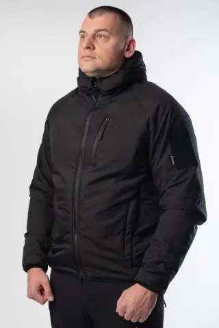 Демісезонна куртка Чорна Military Sapsan
