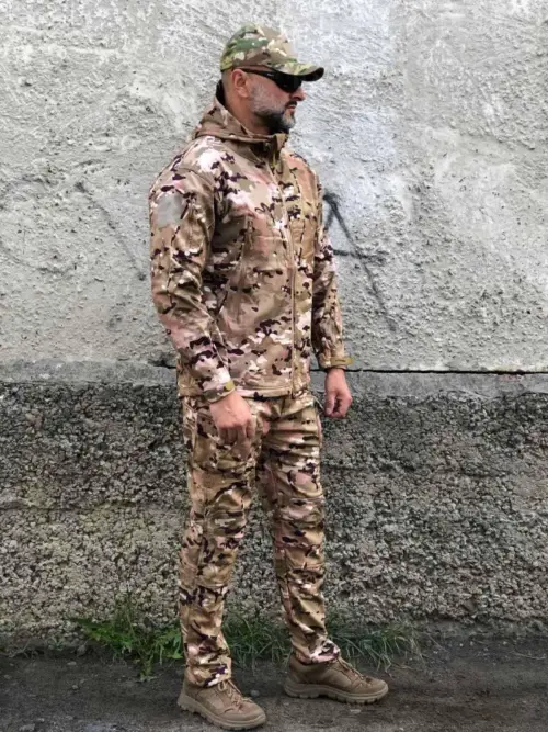 ESDY Multicam Softshell Tactical Suit