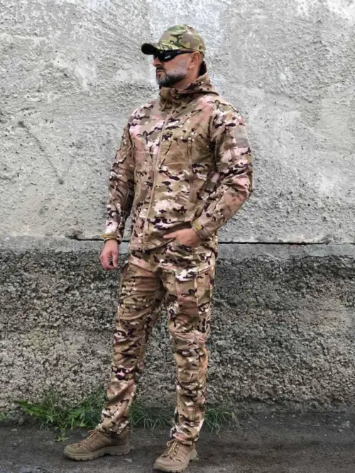 ESDY Multicam Softshell Tactical Suit
