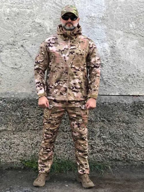 ESDY Multicam Softshell Tactical Suit