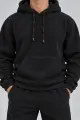 Men's Sports Suit on Fleece, Black Color, 257R662 - Photo 4