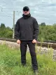 Костюм тактичний софтшел Esdy демісезонний чорний - Фото 3
