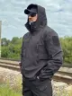 Костюм тактичний софтшел Esdy демісезонний чорний - Фото 13