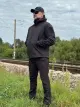 Костюм тактичний софтшел Esdy демісезонний чорний - Фото 2