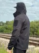 Костюм тактичний софтшел Esdy демісезонний чорний - Фото 12