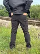 Костюм тактичний софтшел Esdy демісезонний чорний - Фото 17