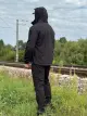 Костюм тактичний софтшел Esdy демісезонний чорний - Фото 4