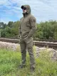 Костюм тактичний софтшел Esdy демісезонний олива - Фото 3