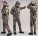 Костюм охотничий софтшел Gwild на флисе «Зеленый лес» - Фото 1