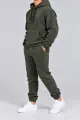 Men's Sports Suit on Fleece, Khaki Color, 257R662 - Photo 2