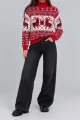 Women's Christmas Sweater, Red, 214R21302-5 - Photo 2