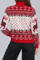 Women's Christmas Sweater, Red, 214R21302-5 - Photo 4