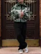 Кашемір принт зелений - Фото 1