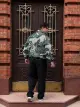 Кашемір принт зелений - Фото 3