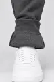 Men's Sports Pants on Fleece, Grey Color, 129R6125 - Photo 5