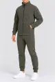 Men's Sports Suit on Fleece, Khaki Color, 257R661 - Photo 2