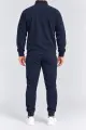 Men's fleece sports suit, dark blue color, 257R661 - Photo 3