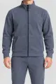 Men's fleece sports suit, grey color, 257R661 - Photo 4