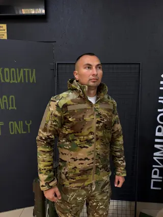 Fleece Jacket 3D Mesh Polartec 380 g/m2 Multicam