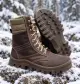 Winter Boots Crazy Horse Coyote from Genuine Leather - Photo 1