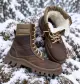 Winter Boots Crazy Horse Coyote from Genuine Leather - Photo 2