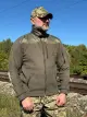 Кофта флісова тактична Tactics олива - Фото 2