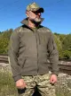 Кофта флісова тактична Tactics олива - Фото 5