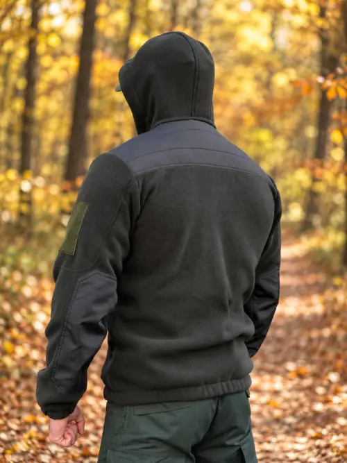 Olive Tactical Fleece Hoodie Tactics