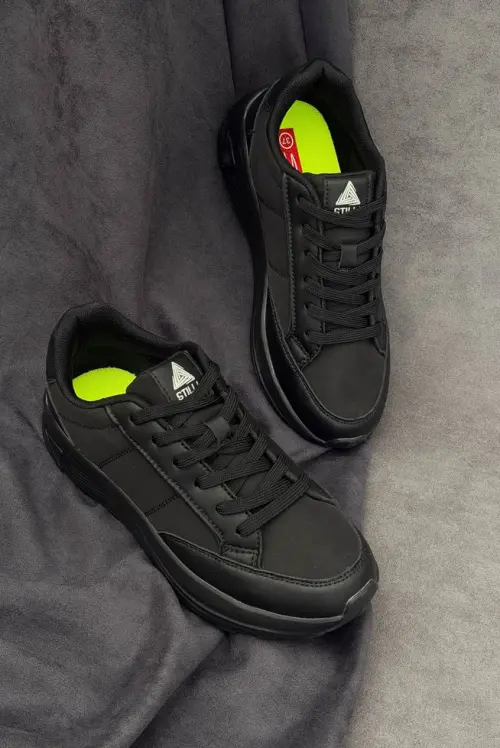 Women's Sneakers, Black, 248RCX213