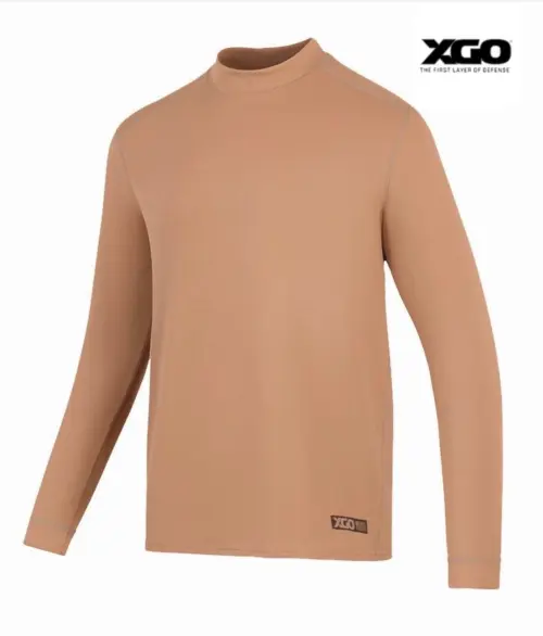 Tactical Thermal Underwear Set XGO Phase 2 Midweight Waffle-Knit, Coyote