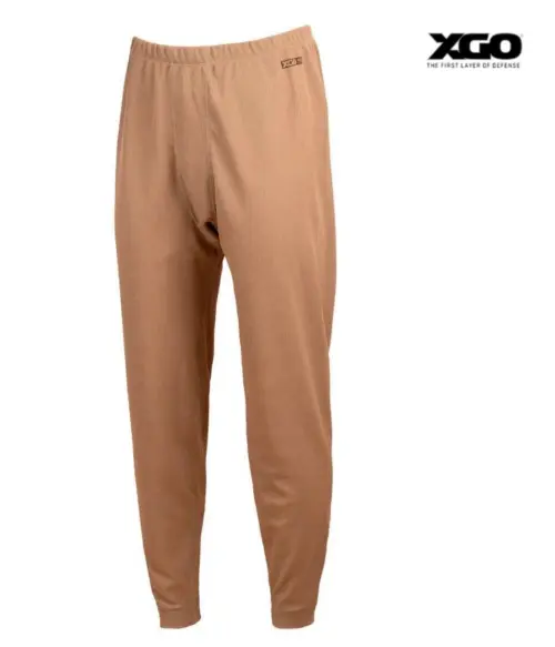 Tactical Thermal Underwear Set XGO Phase 2 Midweight Waffle-Knit, Coyote