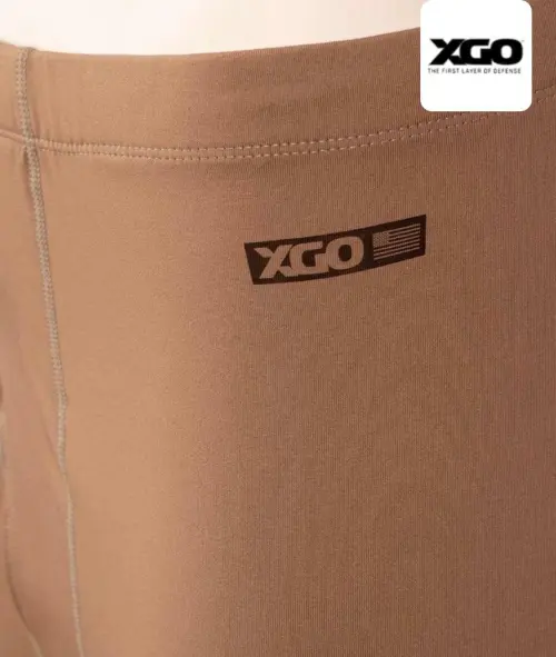 Tactical Thermal Underwear Set XGO Phase 2 Midweight Waffle-Knit, Coyote