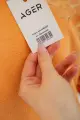 Кофта жіноча однотонна повсякденна, колір персиковий, 244R2033 - Фото 6