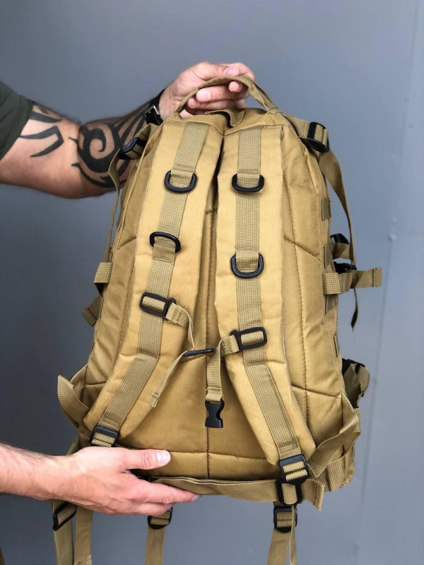 Тактичний рюкзак 40 л Койот