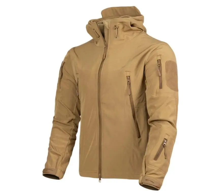 Тактична куртка ESDY SoftShell койот