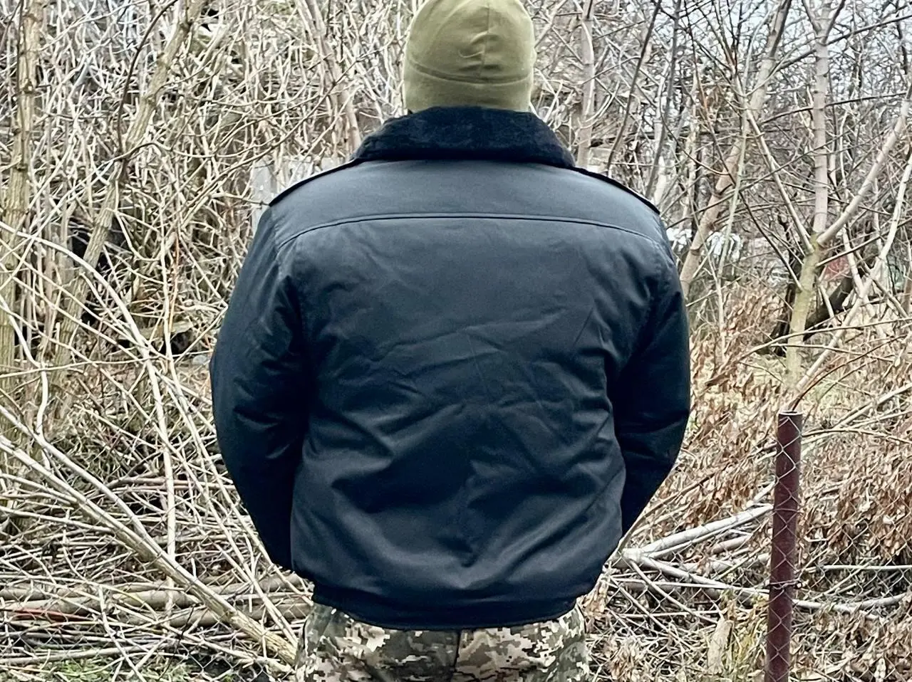 Бушлат на флісі колір чорний