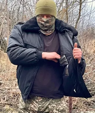 Бушлат на флісі колір чорний