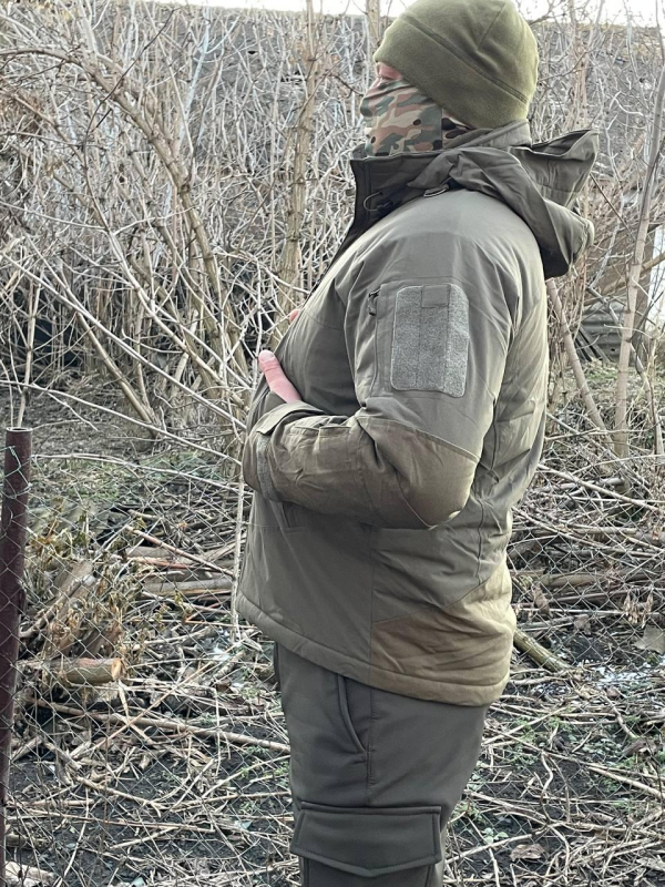 Куртка YINREN з вставками підсилення хакі