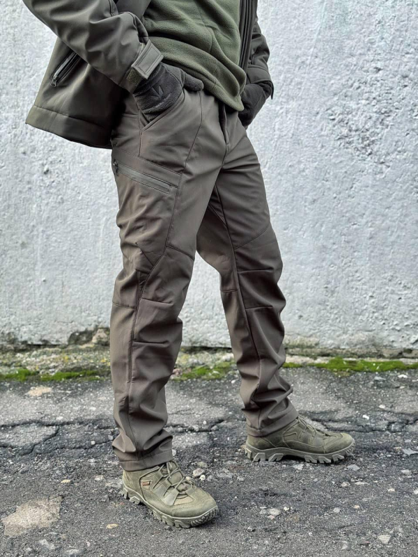 Штани SOFT SHELL Олива