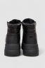 Кросівки жіночі зимові на хутрі, колір чорний, 248RAM022 - Фото 4