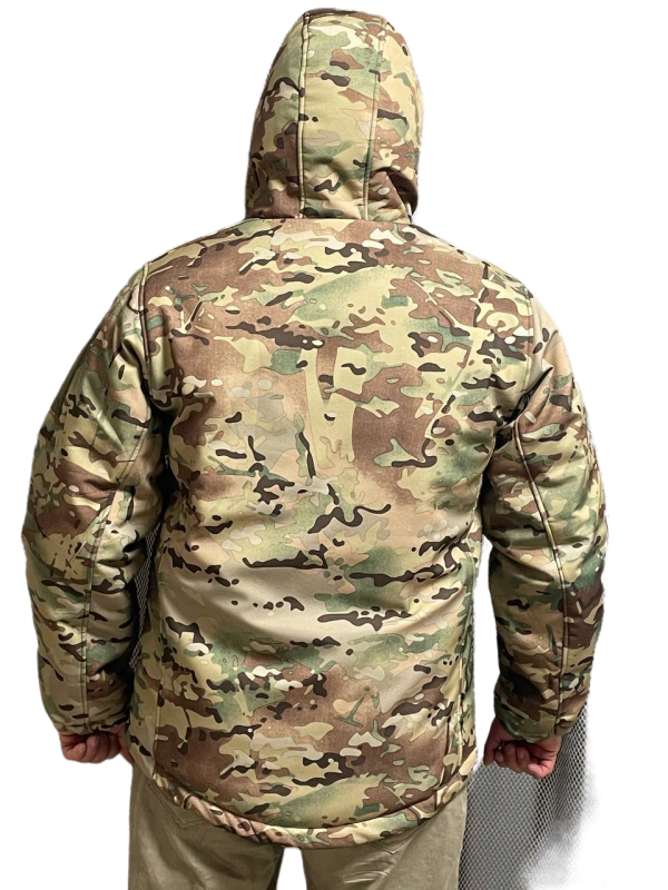 Зимова тактична куртка Soft Shell з утепленням Omni-Heat мультикам
