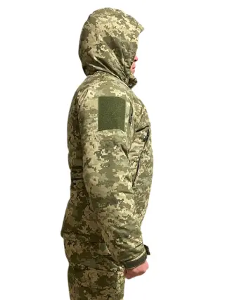 Winter Tactical Jacket Pixel Ripstop with Omni-Heat Lining